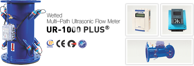 Wetted Multi-Path Ultrasonic Flow Meter