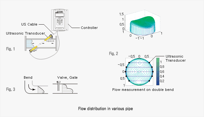 Wetted Multi-Path Ultrasonic Flow Meter